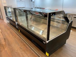 Quality Serve Over Counter Display Fridge Stainless Steel 304 Interior wholesale