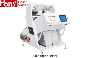 Quality Rice Mill Grain CCD Color Sorter 126 Channels 2 Chutes wholesale
