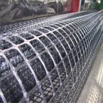 Extruded Polypropylene Biaxial Geogrids 50m Length Geogrids for Various