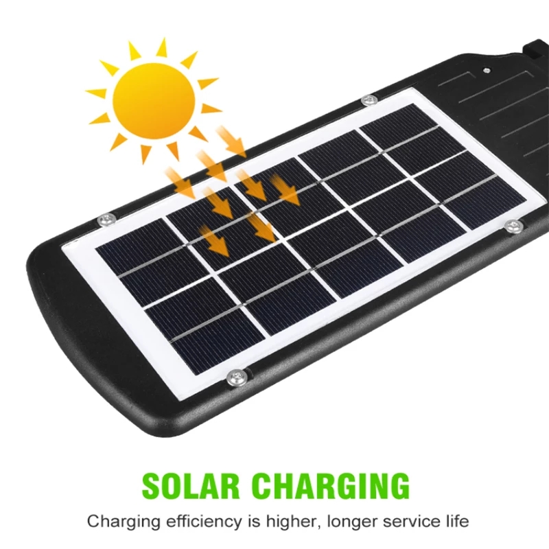 3000mAH 60w Led Solar Street Light / 500LM Solar Panel Led Street Light