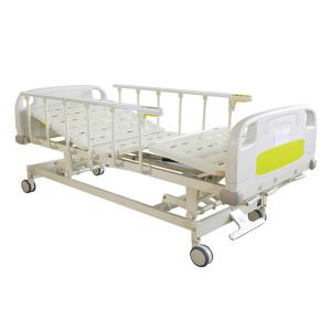 Quality 500MM 2 Crank Adjustable Manual Crank Hospital Bed wholesale