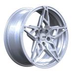 VIA Monoblock Forged Wheels Matt Silver PCD 112x5 19 Inch