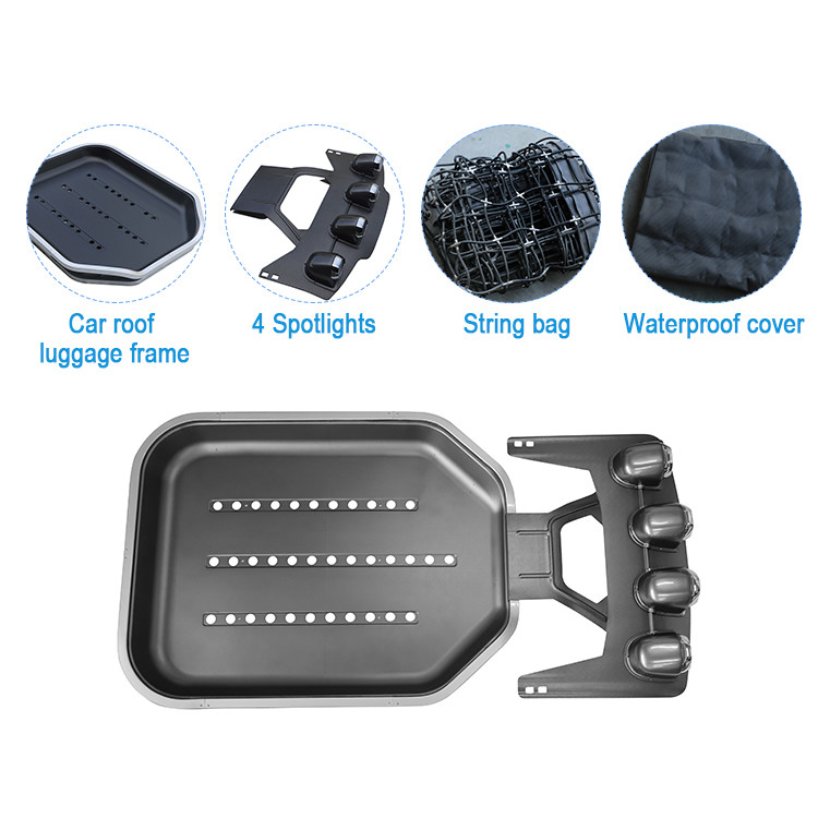 Dropshipping Universal Luggage Roof Rack Anti Corrosion