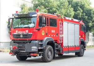 Quality Double Cabin Tunnel Rescue Fire Fighting Truck Specialized Vehicle China Factory wholesale