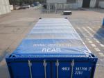 Optional Size Open Top Shipping Container 20 Foot Standard General Purposes