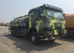 Gasoline / Diesel Oil Tank Truck For Army 9 Tons 25000 Kg 9200 × 2500 × 3150mm