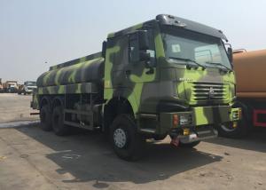 Quality Gasoline / Diesel Oil Tank Truck For Army 9 Tons 25000 Kg 9200 × 2500 × 3150mm wholesale