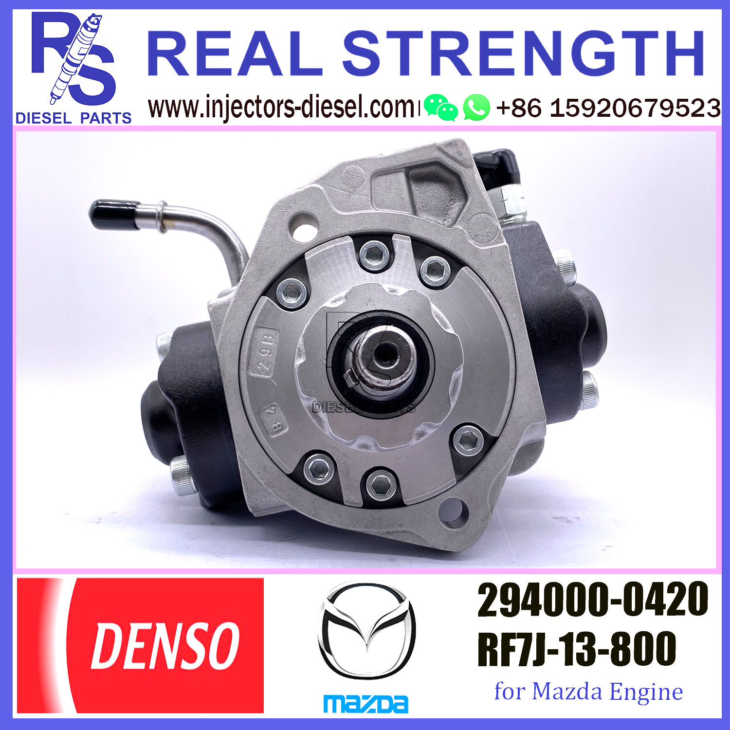 Common Rail Fuel Injection Pumps 294000-0420 RF7J-13-800 RF7J13800 For MAZDA 5