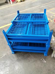 China Heavy Duty Large Storage Cage , Equipment Storage Cage Supermarket Logistics on sale
