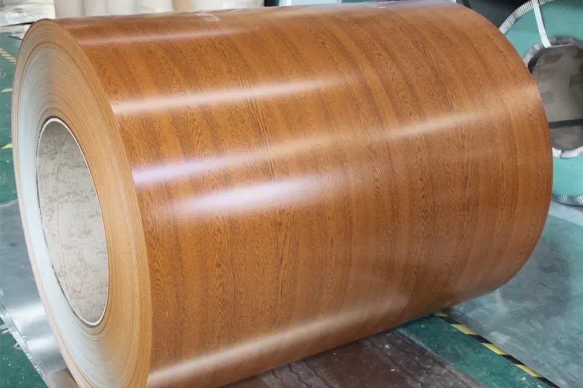 Wooden Pattern Prepainted Galvanized Steel Coil