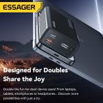ESSAGER F2014 Series USB C 18W USB Power Bank 20000mah 65W For Phone