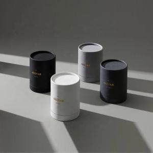 Quality Recycled Custom Cosmetics Packaging Box Containers Made Round Kraft Paper Tube Cosmetic Packaging wholesale