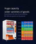 Coin Bill Credit Card Beverage Vending Machine 300pcs-800pcs Capacity