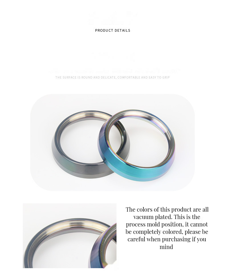 51/53/58mm Silver Dosing Ring Portable Eco-Friendly Funnel for Precision Coffee Dosing