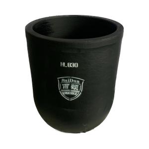Quality High Oxidation Resistance Silicon Carbide Graphite Conventional Circular Type Crucible Metal Melting wholesale