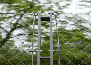 Quality Ferruled Animal Enclosure Netting 304 316 Stainless Steel Wire Rope Mesh 7x19 wholesale
