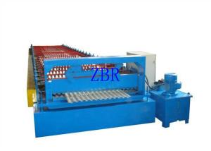 Quality Solid Shaft Roof Panel Roll Forming Machine 5.5Kw Produce Building Material wholesale