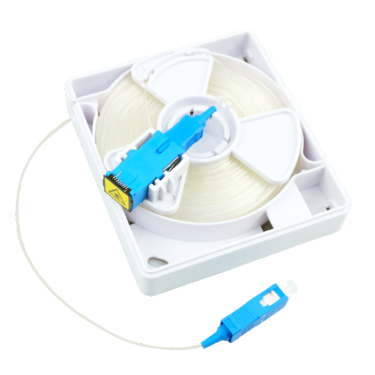 Best Access Terminal Socket SC UPC Fiber Storage Box for Fiber Optic FTTH FTTX Networks