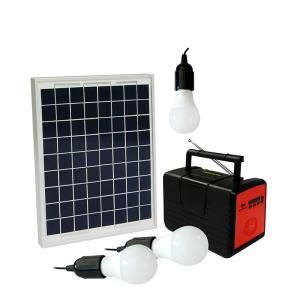 Quality LiFePO4 Battery Portable Solar Generator 20W Panel 12Ah Home wholesale