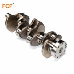 74KG FCF DCT Forged Steel Crankshaft for CAT 3304 Diesel Engine Excavator