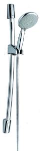 Quality Modern Chrome Bath Shower Mixer With Slider Rail 740 mm Height SH908 wholesale