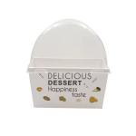 Custom Printed Eco-Friendly Fast Food Packaging for Sandwiches Burgers Rigid