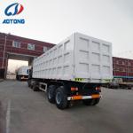 Transport Bulk Cargo Coal Stone with 40 Ton Dump Truck and 30 Cubic Meters