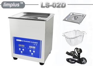 Quality 2L Stainless Steel Commercial Ultrasonic Cleaner with Heater / Digital Timer for Electronic Tool wholesale