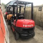 Used Orignal Japan Manufactured Toyota Fd25 Forklift Truck in Excellent Working