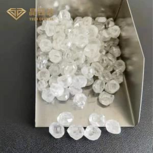 Quality 1.5ct-2.0ct A quality DEF color HPHT uncut rough diamonds lab grown diamond for jewelry wholesale