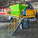 Conditioner Radiator Recycling Copper Aluminum Shredder Sorting Radiator Copper