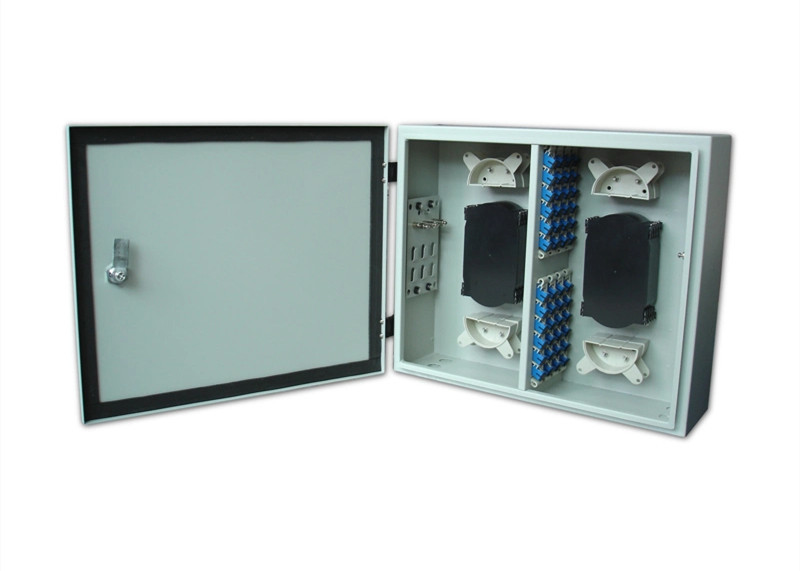 48Fo Outdoor Wall Mount Fiber Enclosure LC ODF Optical Distribution Frame