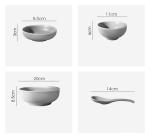 FDA EU Porcelain Dinnerware Set