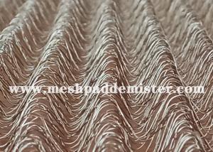 Quality Waved 316L Corrugations Knitted Wire Mesh wholesale