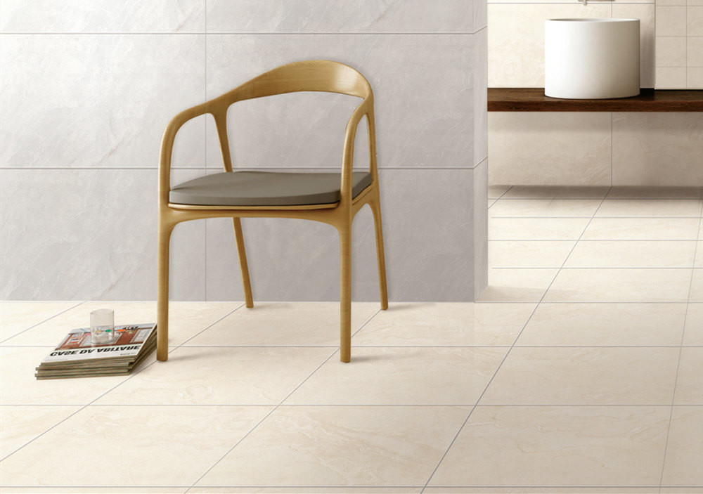 Frost Resistant Porcelain Kitchen Tile / Marble Porcelain Tile Kitchen Wall