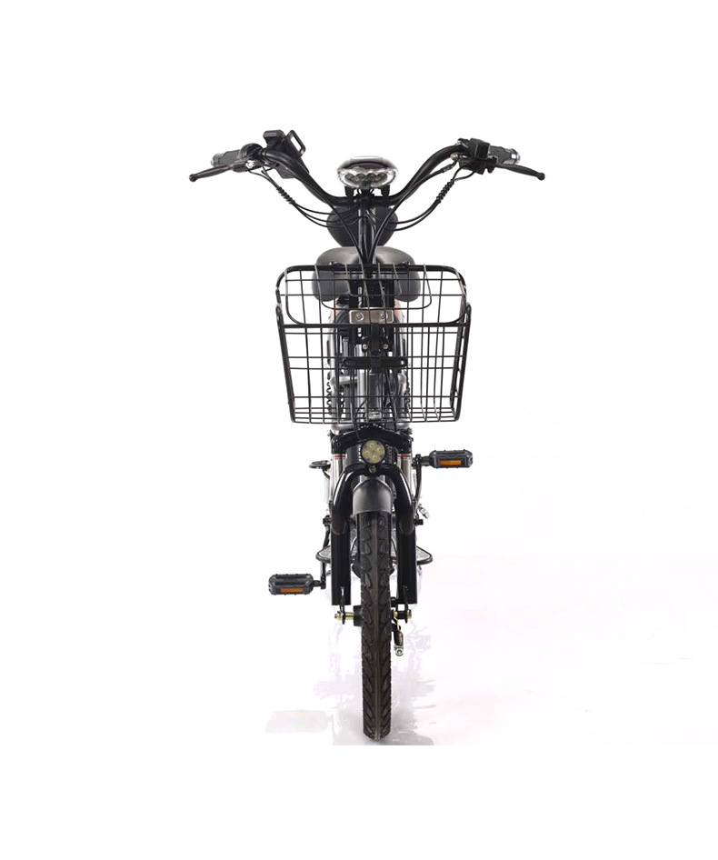 350W Electric City Bike 48V 10Ah Lithium Battery Step Through Full Suspension Ebike