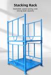 Warehouse Storage Stacking Rack Customizable Cold Rolled Steel Q235