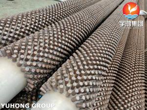 China ASTM A312 TP304 Studded Tube For Petrochemical And Power Generation on sale
