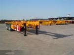 Skeletal chassis 20ft 40ft container trailer