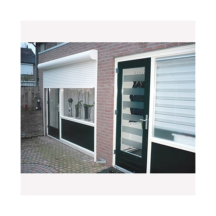 KDSBuilding Hurricane Thermal One Piece Aluminum Roll Round Shutter Window