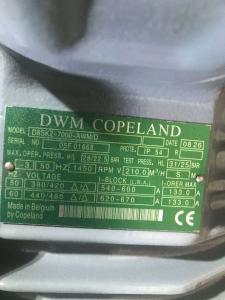 Quality Gray Color Copeland Compressor Semi Hermetic 70HP D8SK2-7000-AWM/D For Refrigeration Parts wholesale