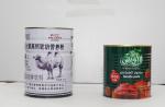D73mm Tin Can Packaging , Pet Cat And Dog Tinplate Food Can