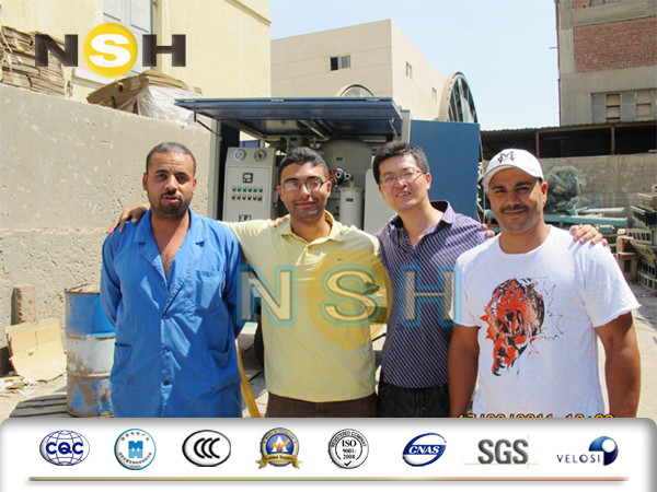 Digital Hygrometer Lubricating Oil Filter 1800L/H 35KW With Double Stage