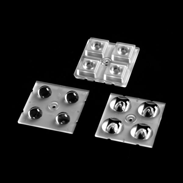 High Quality PC/PMMA Material Led Lens For Street/Flood Light, Multiple Light