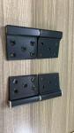 Customizable 0-180 Degree Opening Aluminium Door Hinges in Silver Silver