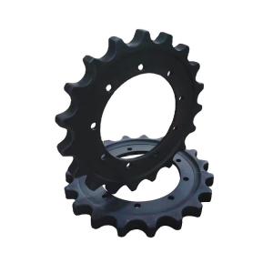 Quality Custom Roller Chain Sprocket Excavator Drive ZAX330 40Mn2 Material wholesale