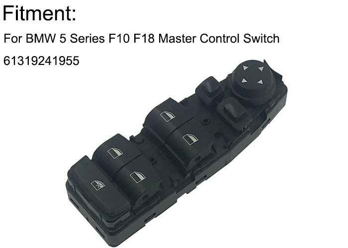 Car BMW Power Window Switch , Left Drive Side Electric Switch Button 61319241955