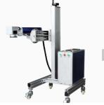 High speed and prescion auto focus galvo scanner flying CO2 laser marking
