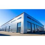 Industrial Steel Structure Office Building , Modern Prefabricated Metal Carports