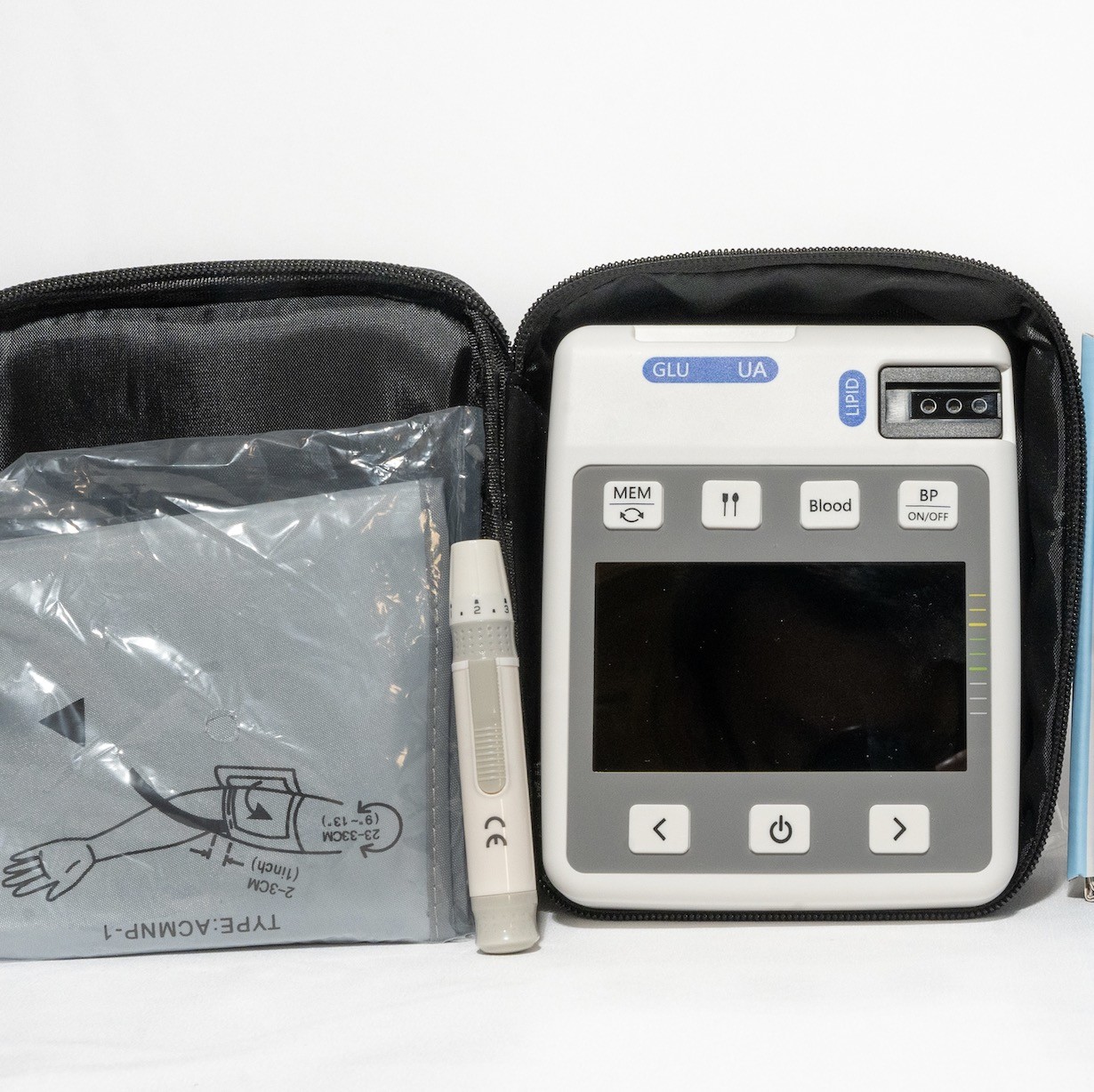 365g Blood Glucose Tester HZ GULP-101 Cholesterol And HDL Analyzer